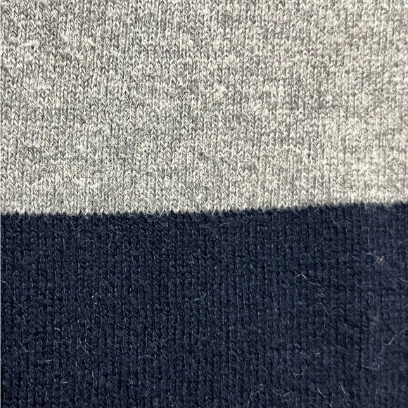 Express Mens Sweater Size M VTG Y2K V-Neck Rugby Embroidered Knit Pull Over - Picture 10 of 10